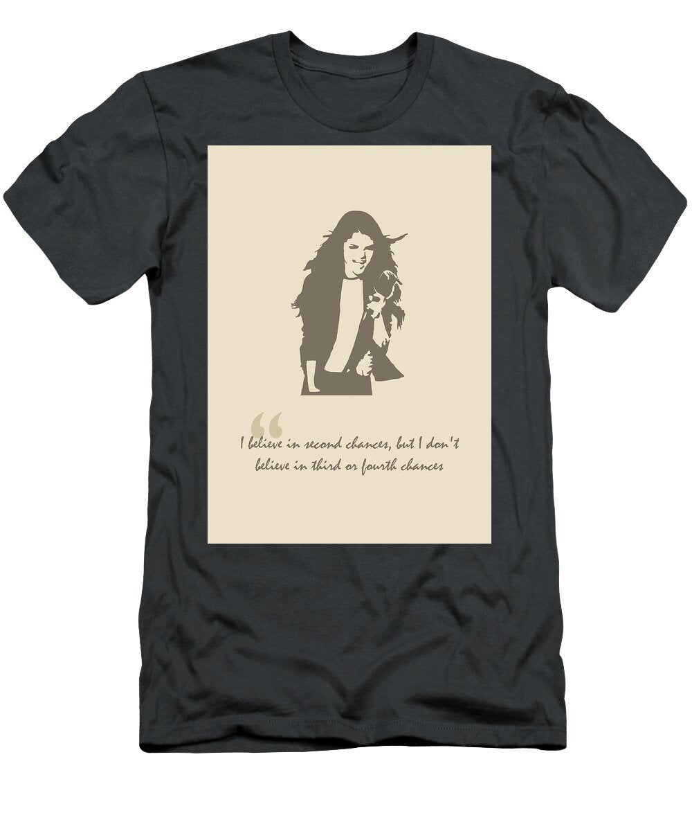 Selena Gomez Quote Ahmad Nusyirwan T-Shirt