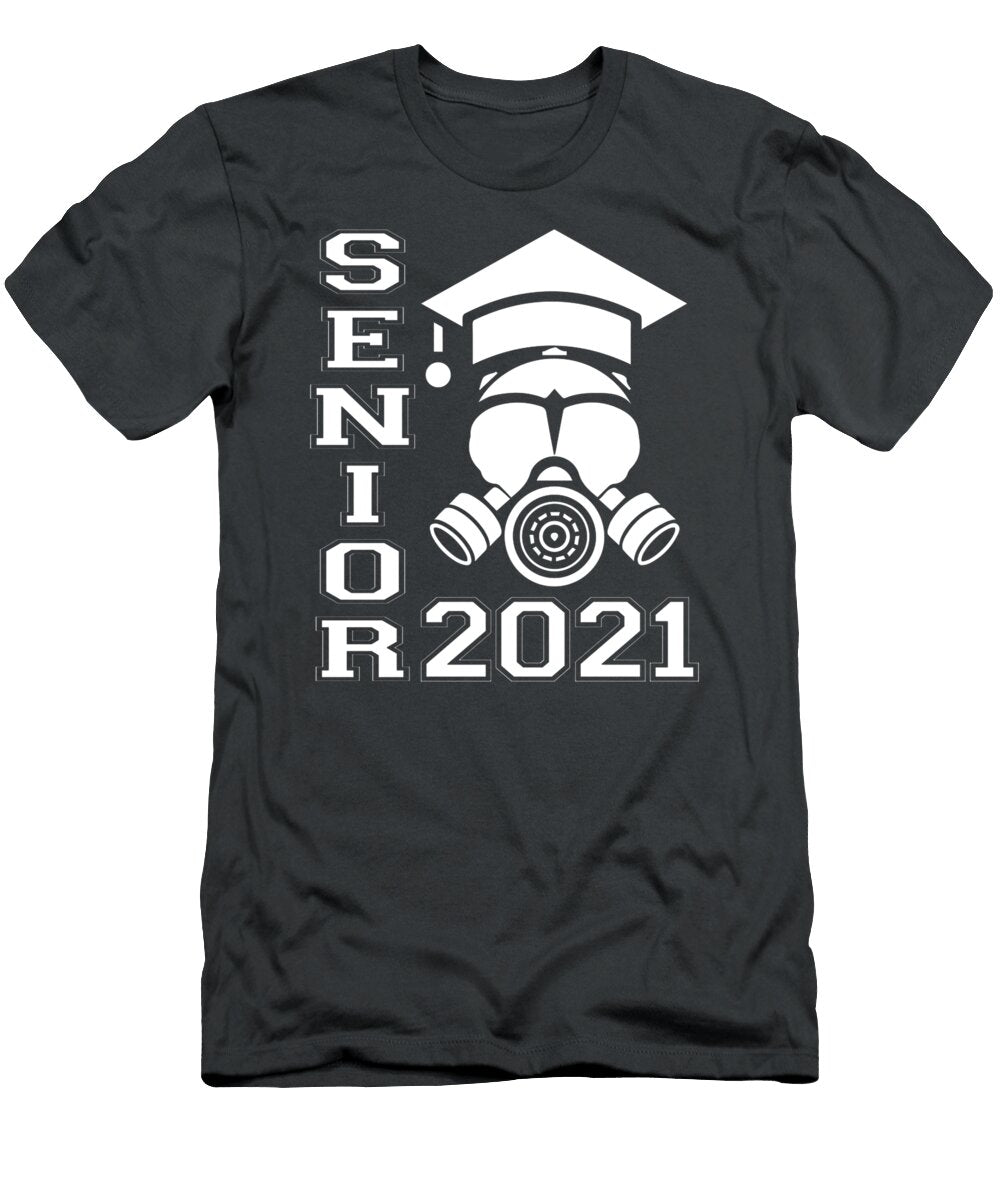 Senior 2021 Face Mask Quarantined Class of 2021 Dillan Lilley T-Shirt