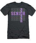 Senior 2022 Graduate Graduation for Teen Boys Girls Purple Franek Eliza T-Shirt