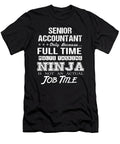 Senior Accountant Ninja Job Gift Item Shi Hu Kang T-Shirt
