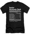 Senior Accounts Clerk Nutrition Factors Gift Item Shi Hu Kang T-Shirt