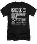 Senior Administrative Assistant Multitasking Job Title Gift Item Shi Hu Kang T-Shirt