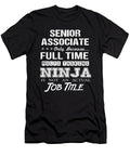 Senior Associate Ninja Job Gift Item Shi Hu Kang T-Shirt