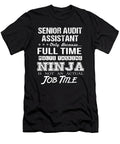 Senior Audit Assistant Ninja Job Gift Item Shi Hu Kang T-Shirt