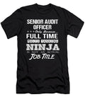 Senior Audit Officer Ninja Job Gift Item Shi Hu Kang T-Shirt