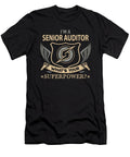 Senior Auditor What Is Your Superpower Job Gift Item Shi Hu Kang T-Shirt