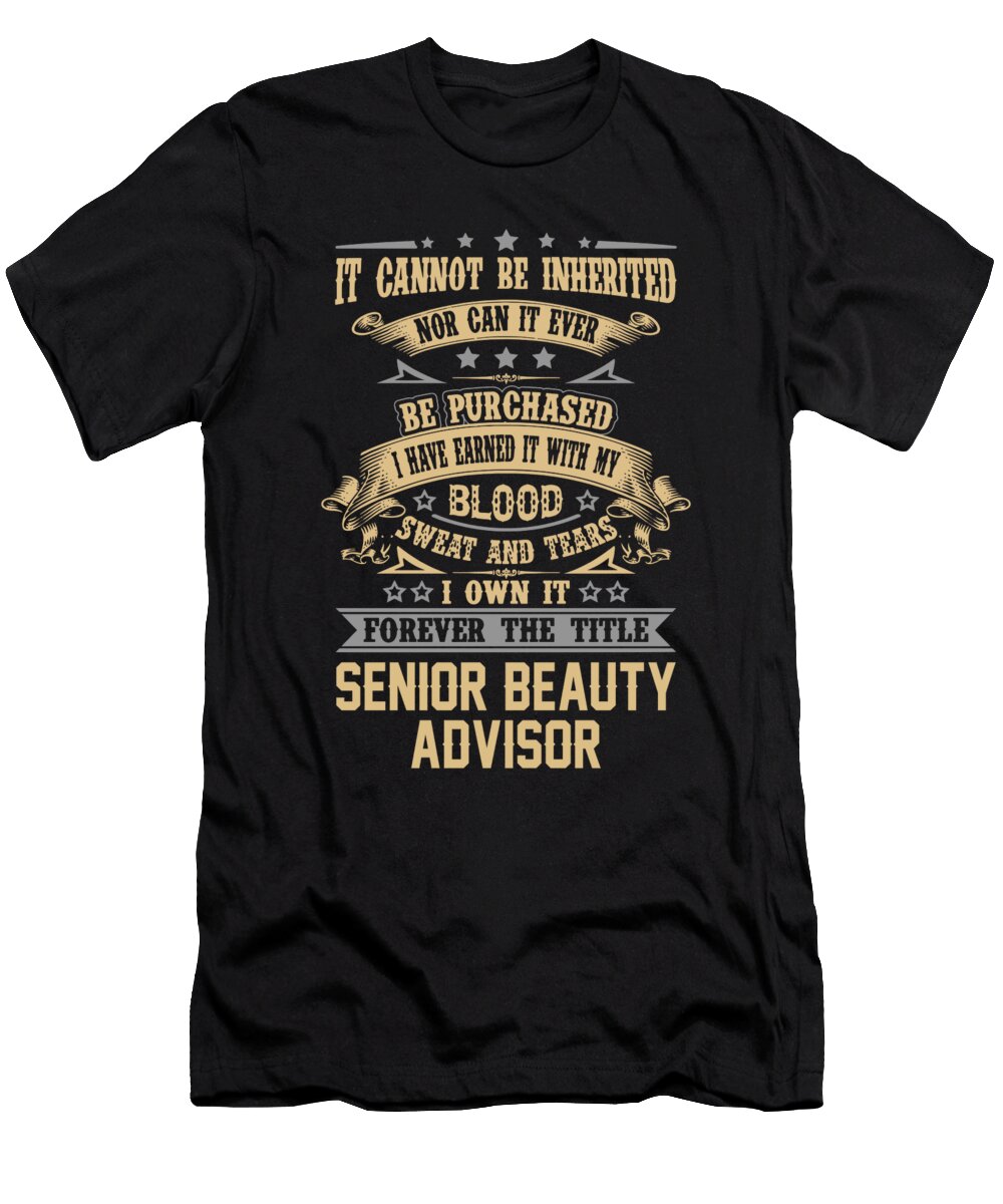 Senior Beauty Advisor Forever the Title Job Gift Item Shi Hu Kang T-Shirt