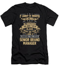 Senior Brand Manager Forever the Title Job Gift Item Shi Hu Kang T-Shirt