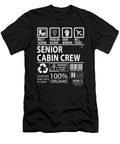 Senior Cabin Crew Multitasking Job Title Gift Item Shi Hu Kang T-Shirt