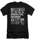 Senior Civil Engineer Multitasking Job Title Gift Item Shi Hu Kang T-Shirt