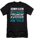 Senior Clerk Freaking Awesome Job Gift Item Shi Hu Kang T-Shirt