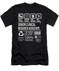 Senior Clinical Research Associate Multitasking Job Title Gift Item Shi Hu Kang T-Shirt