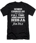 Senior Counselor Ninja Job Gift Item Shi Hu Kang T-Shirt