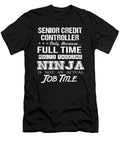 Senior Credit Controller Ninja Job Gift Item Shi Hu Kang T-Shirt