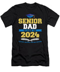 Senior Dad Class of 2024 Proud Daddy Funny Graduation Party Maximus Designs T-Shirt