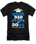 Senior Dad Class of 2024 Proud Father Funny Graduation Party Maximus Designs T-Shirt