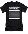 Senior Database Administrator Nutrition Factors Gift Item Shi Hu Kang T-Shirt