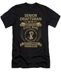 Senior Draftsman We Do Precision Job Gift Item Shi Hu Kang T-Shirt