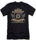 Senior Economist What Is Your Superpower Job Gift Item Shi Hu Kang T-Shirt