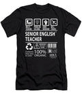 Senior English Teacher Multitasking Job Title Gift Item Shi Hu Kang T-Shirt