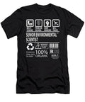 Senior Environmental Scientist Multitasking Job Title Gift Item Shi Hu Kang T-Shirt