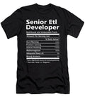 Senior Etl Developer Nutrition Factors Gift Item Shi Hu Kang T-Shirt