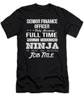 Senior Finance Officer Ninja Job Gift Item Shi Hu Kang T-Shirt