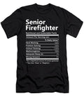 Senior Firefighter Nutrition Factors Gift Item Shi Hu Kang T-Shirt