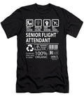 Senior Flight Attendant Multitasking Job Title Gift Item Shi Hu Kang T-Shirt