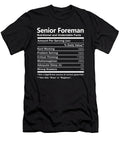 Senior Foreman Nutrition Factors Gift Item Shi Hu Kang T-Shirt