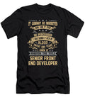 Senior Front End Developer Forever the Title Job Gift Item Shi Hu Kang T-Shirt