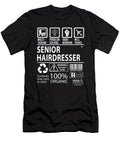 Senior Hairdresser Multitasking Job Title Gift Item Shi Hu Kang T-Shirt