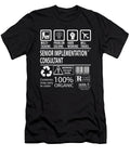 Senior Implementation Consultant Multitasking Job Title Gift Item Shi Hu Kang T-Shirt