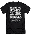 Senior Ios Developer Ninja Job Gift Item Shi Hu Kang T-Shirt