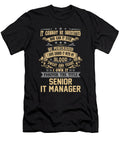 Senior It Manager Forever the Title Job Gift Item Shi Hu Kang T-Shirt