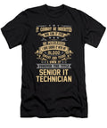 Senior It Technician Forever the Title Job Gift Item Shi Hu Kang T-Shirt