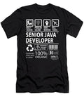 Senior Java Developer Multitasking Job Title Gift Item Shi Hu Kang T-Shirt