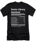 Senior Library Assistant Nutrition Factors Gift Item Shi Hu Kang T-Shirt