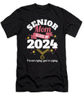 Senior Mom Class of 2024 Funny Graduation Party Proud Mama Maximus Designs T-Shirt