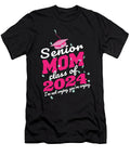 Senior Mom Class of 2024 Proud Mother Funny Graduation Party Maximus Designs T-Shirt