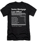 Senior Mortgage Loan Officer Nutrition Factors Gift Item Shi Hu Kang T-Shirt