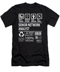 Senior Network Analyst Multitasking Job Title Gift Item Shi Hu Kang T-Shirt