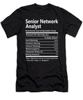 Senior Network Analyst Nutrition Factors Gift Item Shi Hu Kang T-Shirt