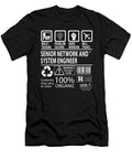 Senior Network and System Engineer Multitasking Job Title Gift Item Shi Hu Kang T-Shirt