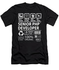 Senior Php Developer Multitasking Job Title Gift Item Shi Hu Kang T-Shirt