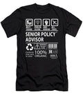 Senior Policy Advisor Multitasking Job Title Gift Item Shi Hu Kang T-Shirt