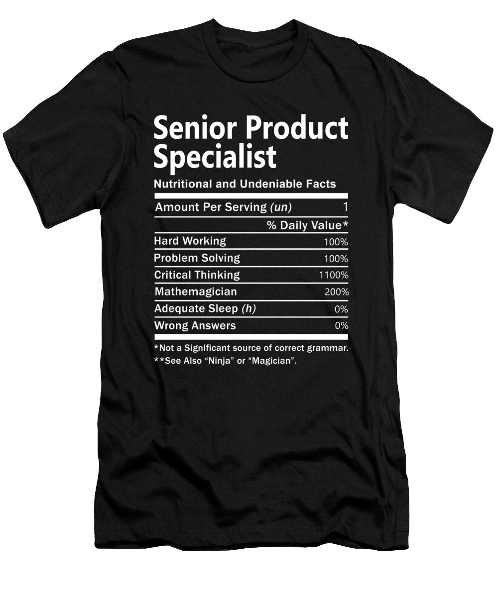 Senior Product Specialist Nutrition Factors Gift Item Shi Hu Kang T-Shirt