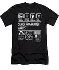 Senior Programmer Analyst Multitasking Job Title Gift Item Shi Hu Kang T-Shirt