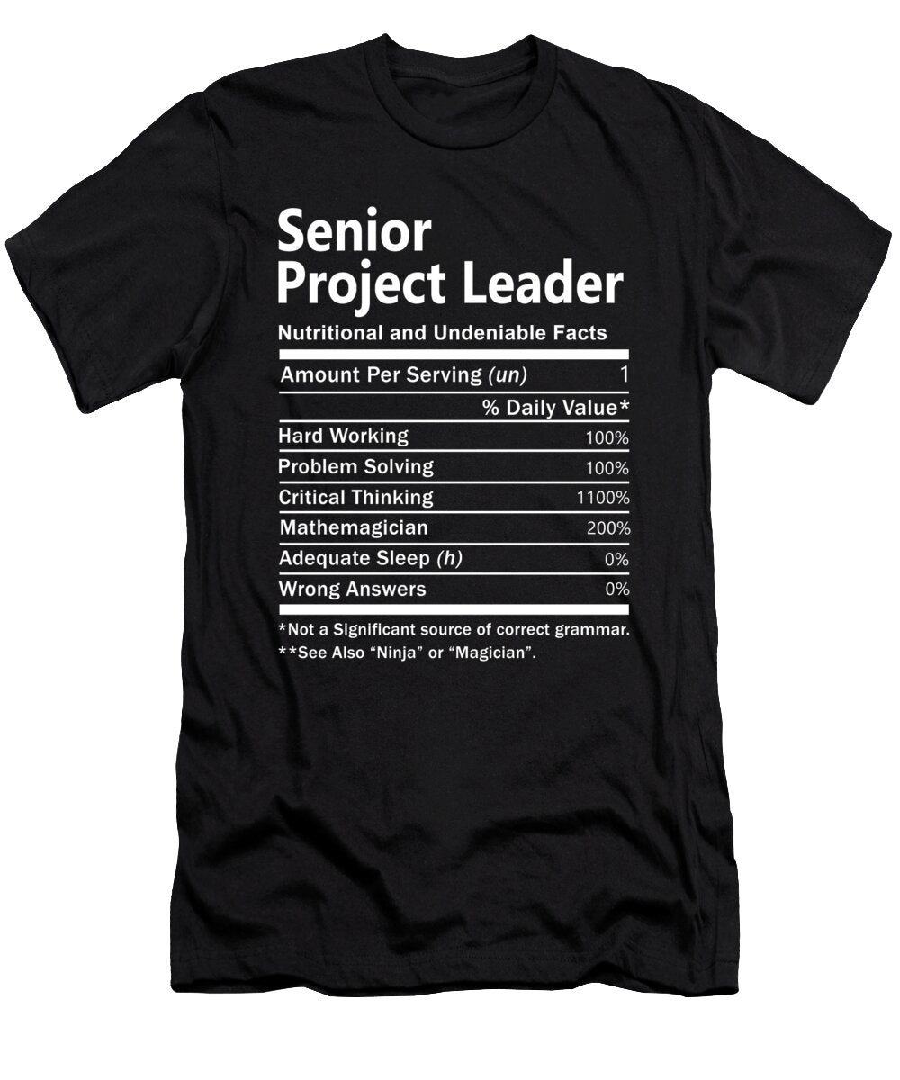 Senior Project Leader Nutrition Factors Gift Item Shi Hu Kang T-Shirt