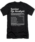 Senior Qa Analyst Nutrition Factors Gift Item Shi Hu Kang T-Shirt